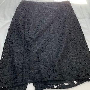 J. Crew Lace Pencil Skirt
